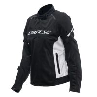 Dainese AIR FRAME 3 TEX dámská letní textilní bunda černá/bílá vel.44